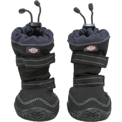 Afbeelding van Trixie Pootbescherming Walker Active Long Zwart Maat L XL, 2 stuks, voor bijvoorbeeld Golden Retriever