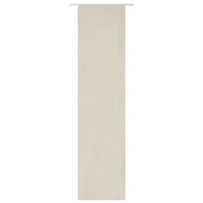 Afbeelding van Elbersdrucke Lino 09 beige schuifgordijn 245 x 60 cm ondoorzichtig gordijn voor woonkamer slaapkamer hal 190293