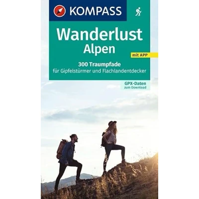Afbeelding van KOMPASS Wanderlust Alpen