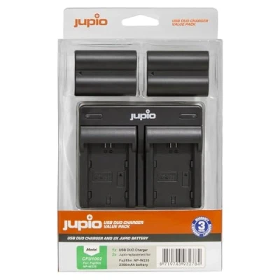 Afbeelding van Jupio Kit: Battery NP W235 (2x) + USB Dual Charger