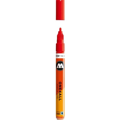 Afbeelding van Molotow acryl stift ONE4ALL 2 mm Stoplicht Rood