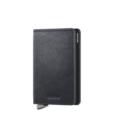 Afbeelding van Secrid Slimwallet Premium Basco navy Dames portemonnee
