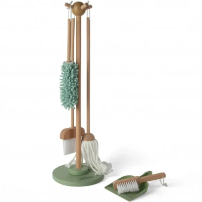 Afbeelding van Dantoy playful wood schoonmaakset 6 delig