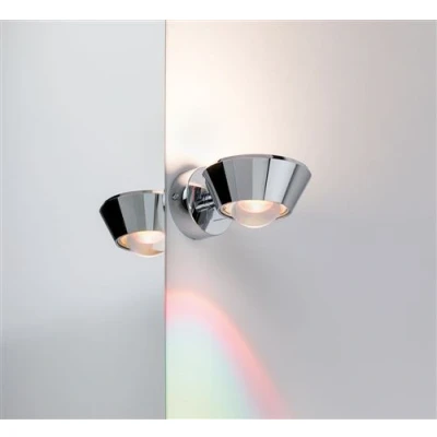 Image de Paulmann Sabik LED Applique Murale IP44 Chrome