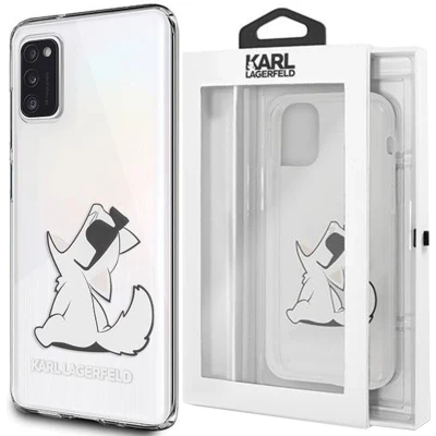 Afbeelding van Karl Lagerfeld KLHCA31CFNRC A31 A315 hardcase transparant Choupette Fun