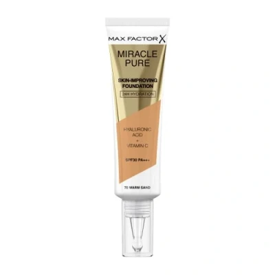 Afbeelding van 1+1 gratis: Max Factor Miracle Pure Foundation 070 Warm Sand 30 ml