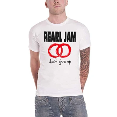 Afbeelding van Pearl Jam Don&#039;t Give Up Heren T shirt L Wit