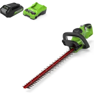 Afbeelding van Greenworks Accu Heggenschaar 40 Volt Met 2.0 Ah En Lader