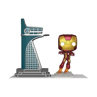 Image de Figurine Funko Pop Town The Infinity Saga Avengers Tower and Iron Man
