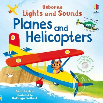Afbeelding van Lights and Sounds Books Planes Helicopters