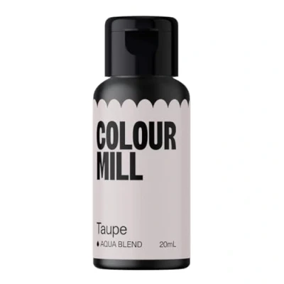 Afbeelding van Colour Mill Aqua Blend Voedingskleurstof op Waterbasis Taupe 20 ml