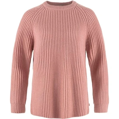 Afbeelding van Övik Rib Sweater Dames Dusty Rose 700 S Roze Outdoor Trui