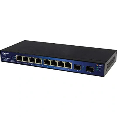 Afbeelding van Allnet ALL SG8210PM Netwerk switch 8 poorten 1000 MBit/s PoE functie