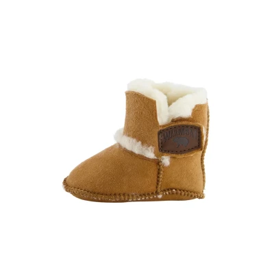 Afbeelding van Warmbat Hay Unisex Babysloffen Cognac Maat 18/19