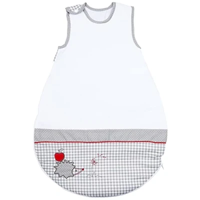 Afbeelding van Roba Slaapzak Adam&amp;owl Junior 70 Cm Katoen Grijs Maat 62/68
