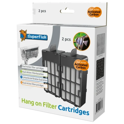 Afbeelding van Superfish Hang On Cardridge 2 St Filters stuks 100/200 Liter