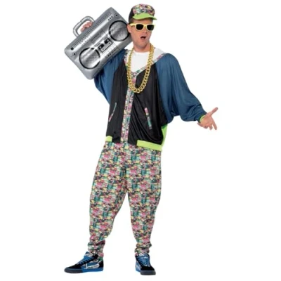 Afbeelding van 80 s Hip Hop Costume