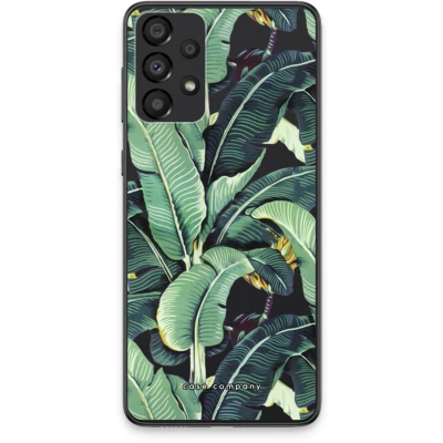 Afbeelding van Case Company® hoesje geschikt voor Samsung Galaxy A33 5G Bananenbladeren Soft Cover Telefoonhoesje Bescherming aan alle Kanten en Schermrand