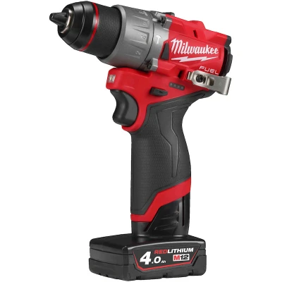 Image de MILWAUKEE M12 FPD2 402X Perceuse à percussion sans fil FUEL en HD Box (2x 4.0Ah batterie+chargeur) 4933479869