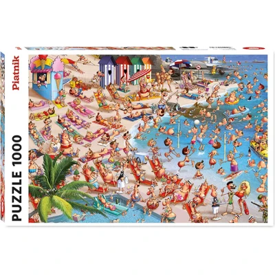 Afbeelding van Puzzel Strand Francois Ruyer 1000 Stukjes