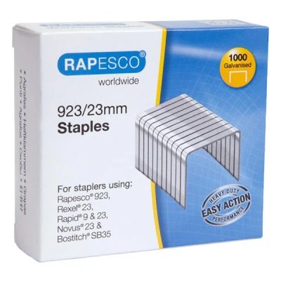 Image de Boite de 1000 Agrafes Galvanisées 923/23mm type 23