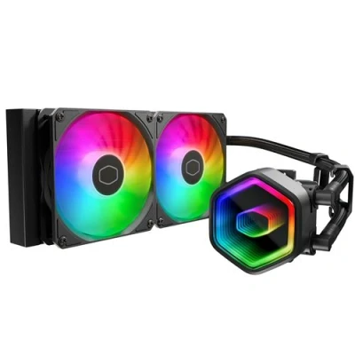 Image de Kit Watercooling CPU Cooler Master MasterLiquid 240 Core II ARGB noir