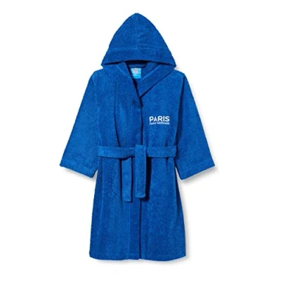 Afbeelding van Paris Saint Germain Magique Badjas met capuchon 6 / 8 jaar Blauw
