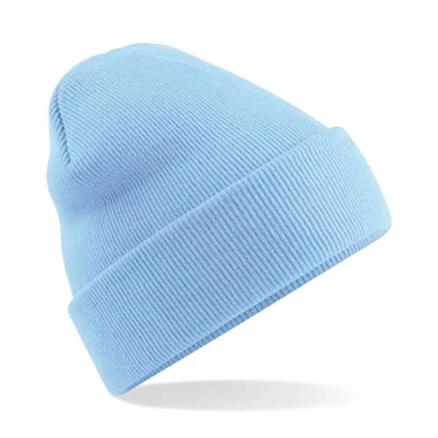 Afbeelding van Beechfield Muts Original met omslag B45 sky blue