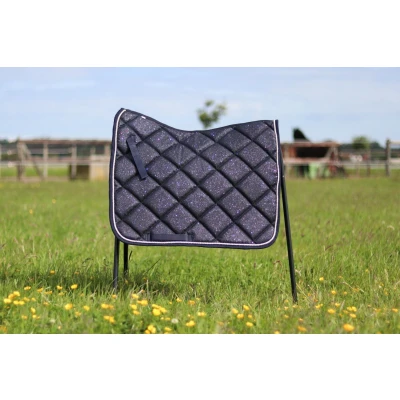Image de HB Tapis de Selle Sparkling Glitter Shetland Marin
