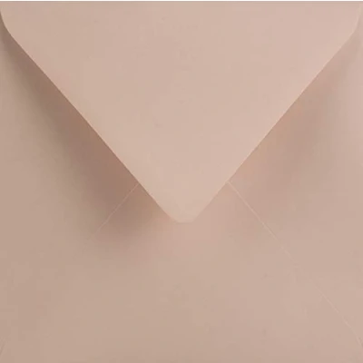 Afbeelding van Netuno 25 vierkante enveloppen, lichtroze, 153 x mm, 115 g, Sirio Color Nude, kleurrijke decoratief, elegante enveloppen voor brieven, uitnodigingen, bruiloft, Kerstmis, wenskaarten,