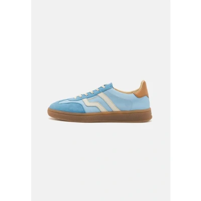 Afbeelding van GANT Cuzima Sneakers laag, Dames, Maat: 41, Light blue/azur blue Leer en textiel