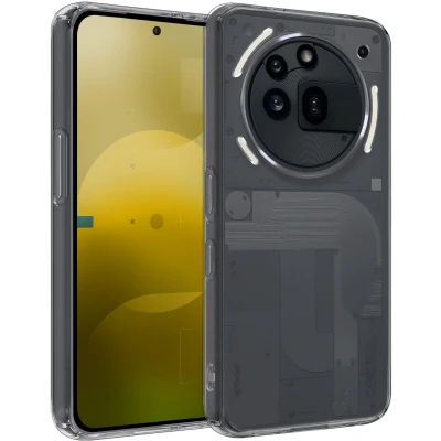 Afbeelding van Hoesje Geschikt voor Nothing Phone 3a Pro Siliconen Case Hoes (3a) Transparant