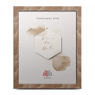 Afbeelding van aFFa frames, Hekla, MDF fotolijst, gemakkelijk te reinigen, rechthoekig, met acrylglasplaat, licht eiken, 40 x 60 cm
