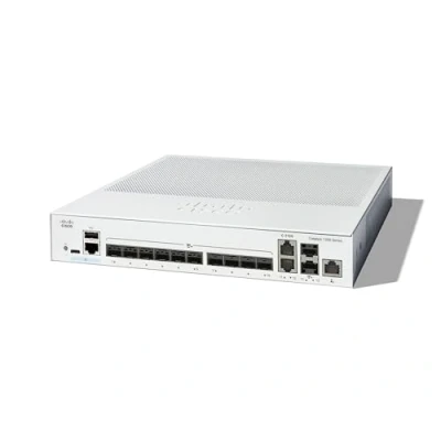 Image de Cisco Catalyst 1300 12XS Commutateur C3 intelligent 10 x Gigabit SFP+ + 2 combo SFP+/RJ 45 Montable sur rack