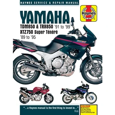 Afbeelding van Yamaha TDM850 TRX850 &amp; XTZ750 Service