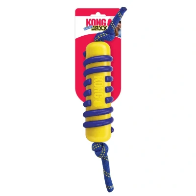 Afbeelding van KONG Jaxx Brights Stick met touw Assorted Large