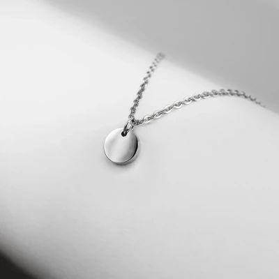 Image de Ponytail&amp;Co Pendentif Pièce de monnaie Mini Acier