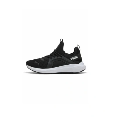 Afbeelding van PUMA Softride Enzo 5 Hardloopschoenen voor op de weg, uniseks, Zwart Wit, 40.5 EU