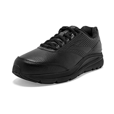 Afbeelding van Brooks Addiction Walker 2 Sportieve wandelschoenen, Dames, Maat: 37.5, Black Leer en textiel
