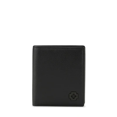 Afbeelding van strellson Leren Portemonnee Dalston Reno Billfold Black Zwart
