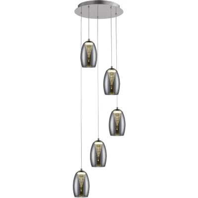 Afbeelding van Brilliant METROPOLIS Hanglamp Chroom