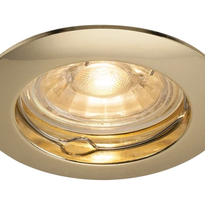 Afbeelding van SLV 1000716 Inbouwlamp GU10 Messing