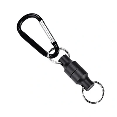 Afbeelding van MAGT Haak Vismagneet Vissen Sterke Magnetische Clip Release Opknoping Houder Aluminium Karabiners Unieke Sleutelhanger Magneet Gesp voor Vliegvissen
