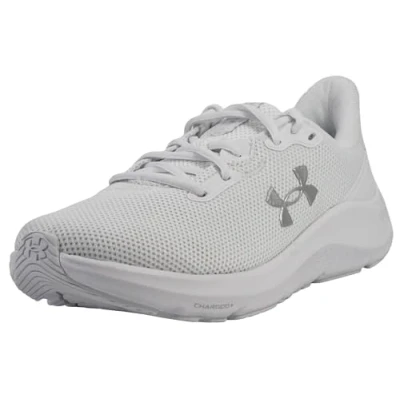 Afbeelding van Under Armour Charged Pursuit 4 Hardloopschoenen voor op de weg white, Dames, Maat: 42, White Textiel/ synthetisch
