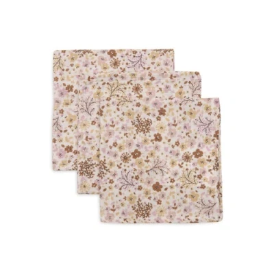 Afbeelding van Jollein Monddoekje Hydrofiel 31x31cm Flower Fairies 3 Stuks Multicolor