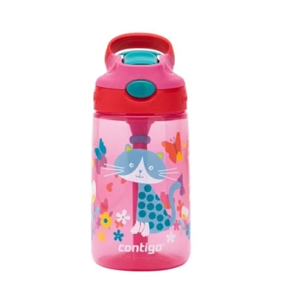 Image de Contigo Gizmo Flip Gourde pour enfants Autospout avec paille, sans BPA, anti fuite, idéale la crèche, l&#039;école et le sport, 420 ml
