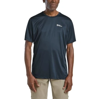 Afbeelding van Jack Wolfskin TECH Sport Tshirt, Heren, Maat: XL, Midnight sky