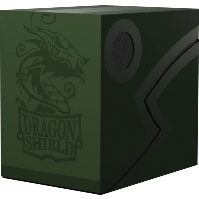Afbeelding van Dragon Shield Double Shell Forest Green and Black