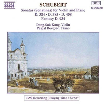 Afbeelding van Dong Suk Kang &amp; Pascal Devoyon Schubert: Sonatas For Violin And Piano (CD)