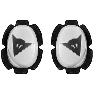 Afbeelding van Dainese Pista Knee Slider, motorelleboogbescherming, wit/zwart, N